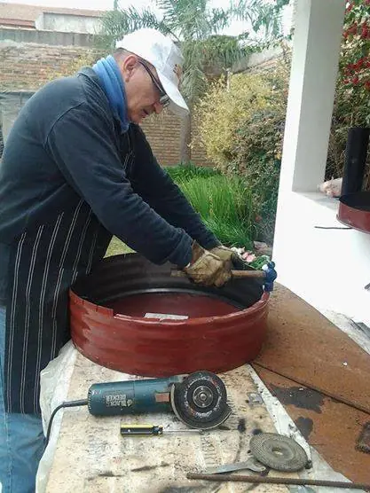 horno tacho 200 litros