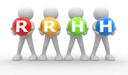 Porque Recursos Humanos se escribe como RR.HH