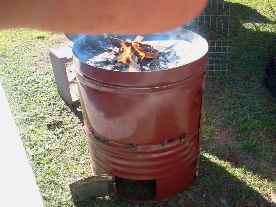 horno tambor