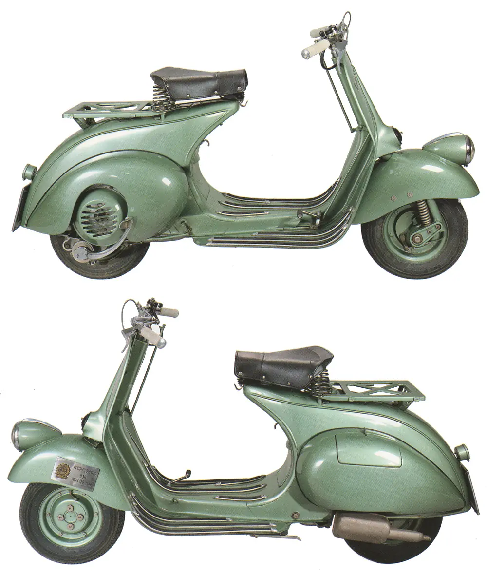 aquellas hermosas vespa..