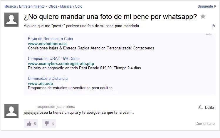 preguntas estupidas yahoo + respuestas sarcasticas
