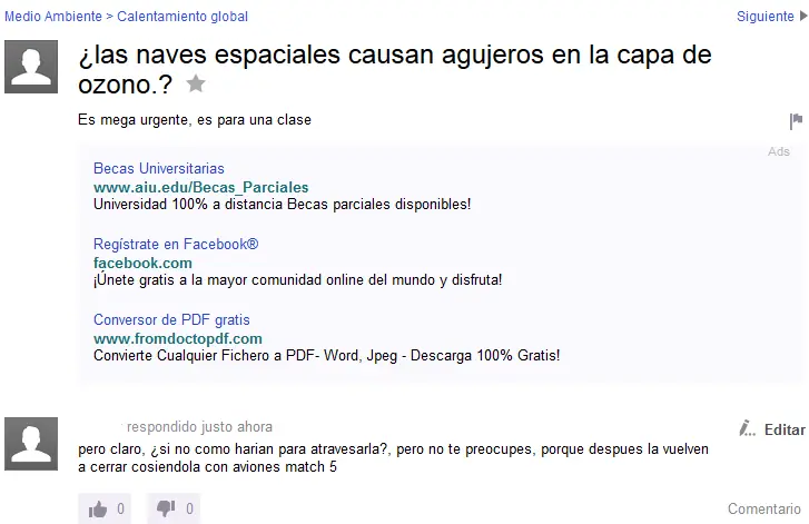 preguntas estupidas yahoo + respuestas sarcasticas
