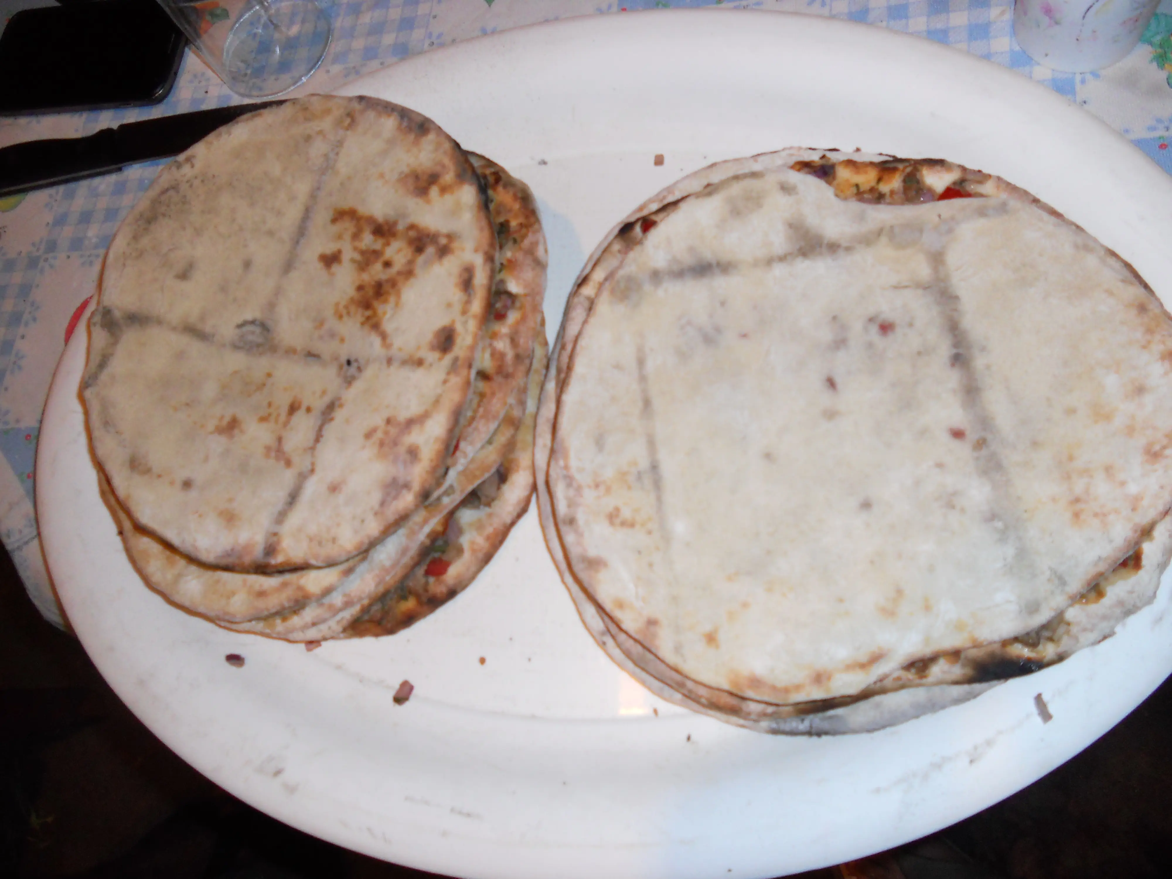 Lehmeyun casero en horno de leña