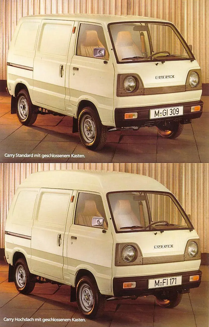 Suzuki Carry, un pequeño utilitario