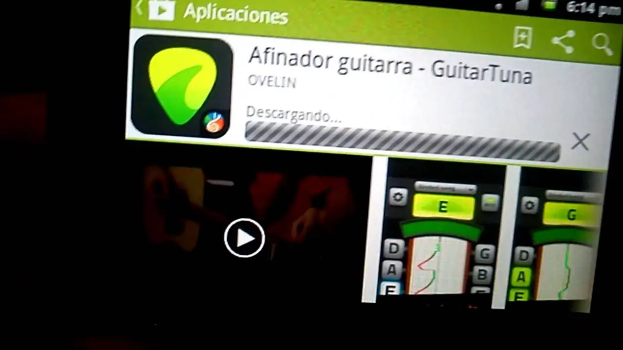 Afina tu guitarra (Estándar y medio tono abajo) facil