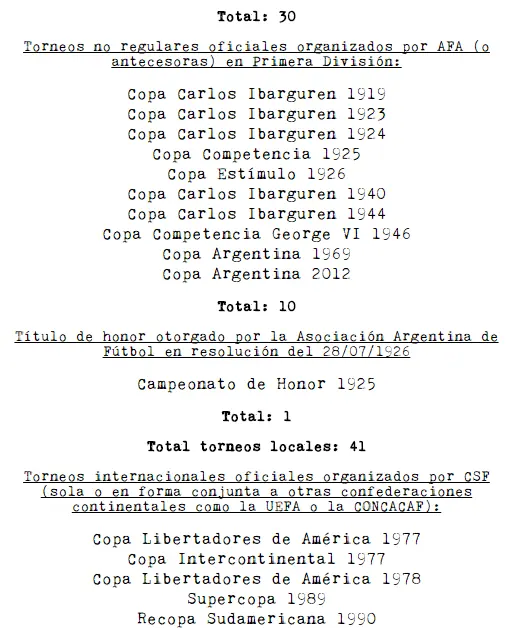 titulos de boca