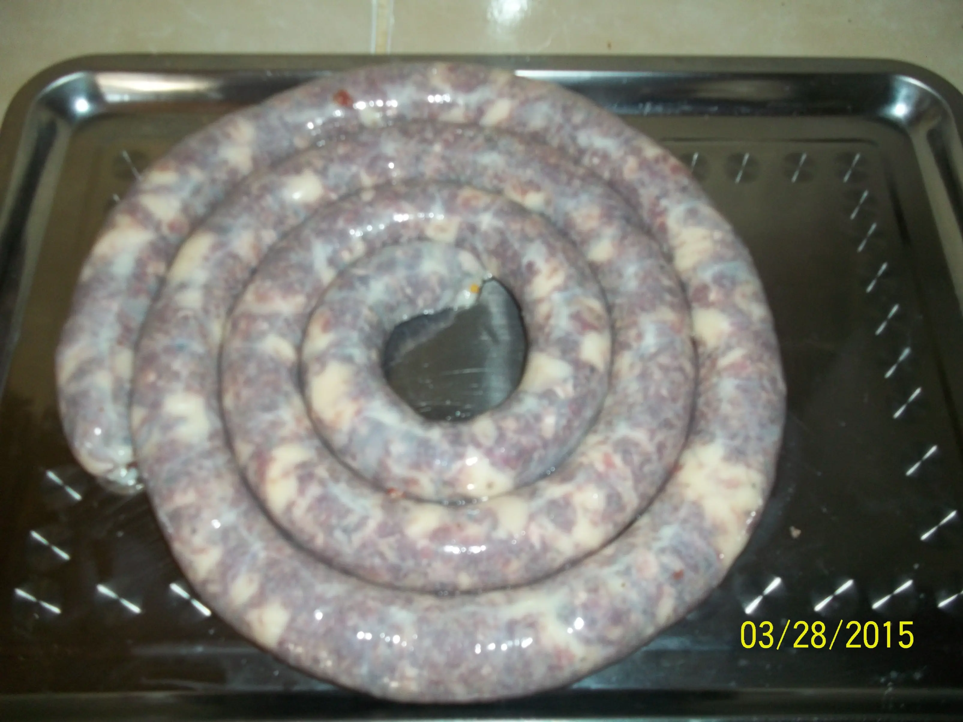 chorizos hecho en casa