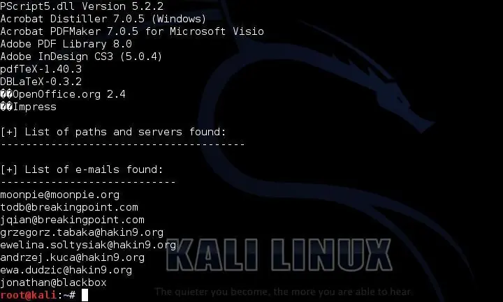 Como instalar y usar Metagoofil