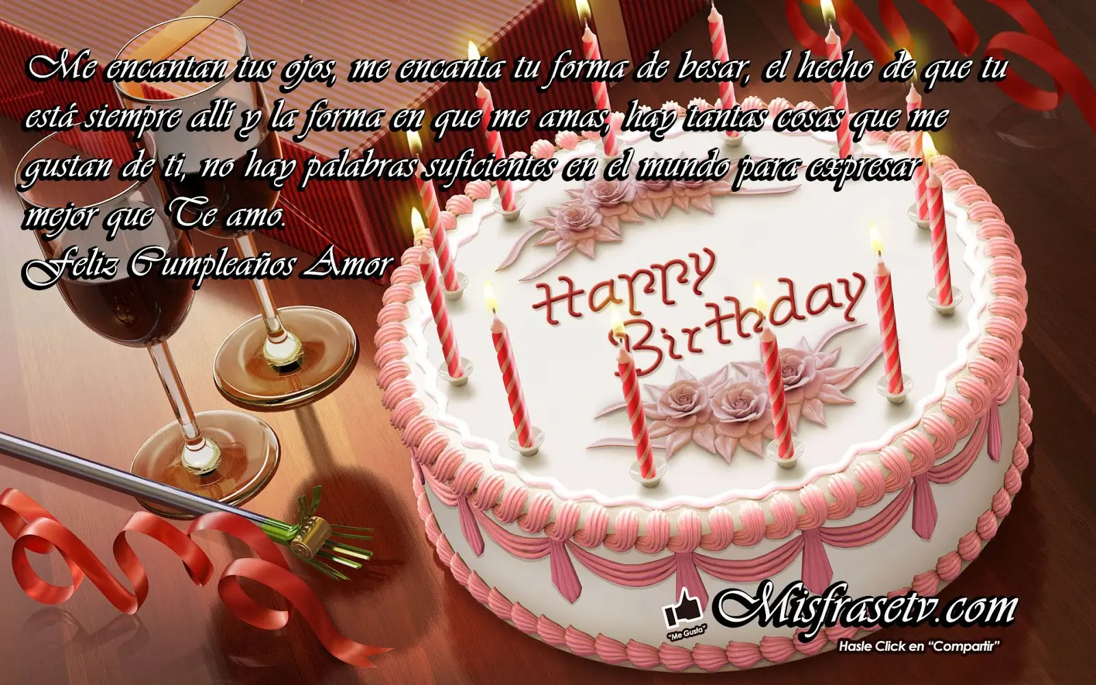 Mi novia cumple años mañana ¿que hago?