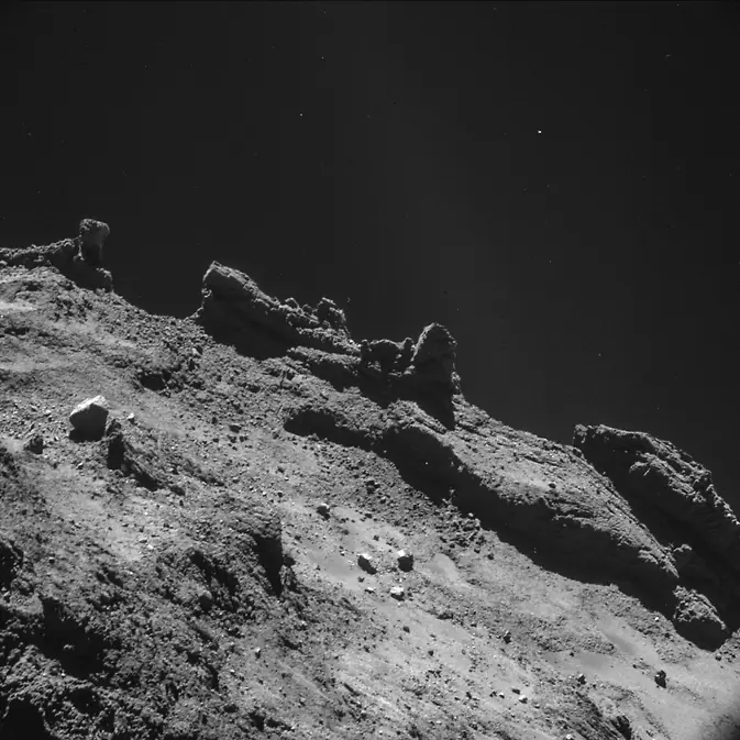 Rosetta nos regala una cancion mientras aterriza Philae