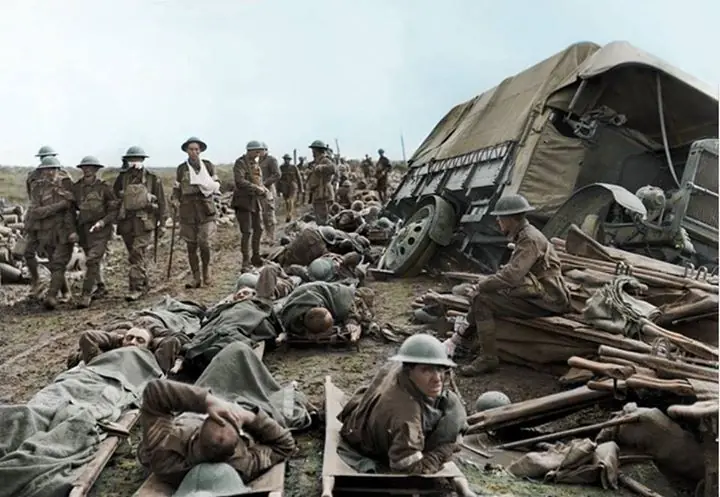 fotos coloreadas Iª guerra mundial 1914/18