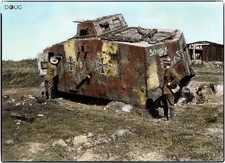 fotos coloreadas Iª guerra mundial 1914/18