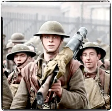 fotos coloreadas Iª guerra mundial 1914/18