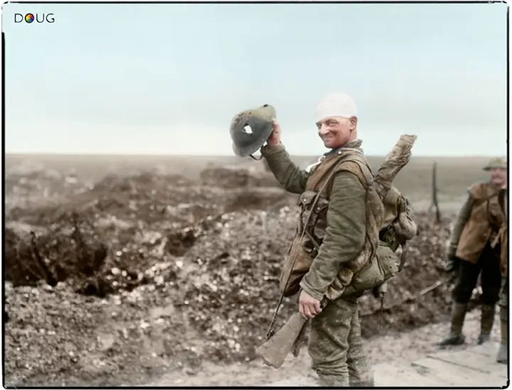 fotos coloreadas Iª guerra mundial 1914/18