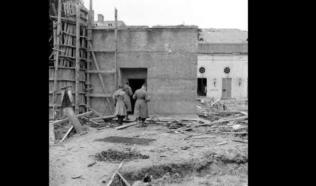 Imágenes inéditas del búnker donde Adolf Hitler se suicidó