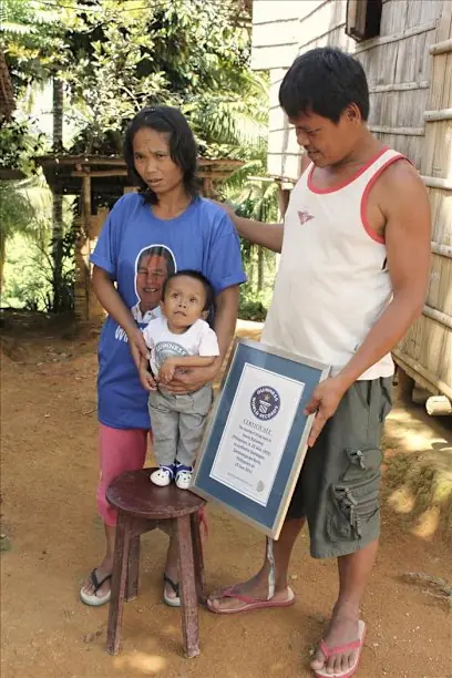 El hombre mas pequeño