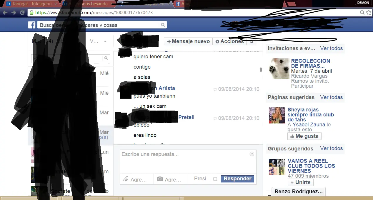 Desmintiendo "Lincesa me engaña con sus fotos"