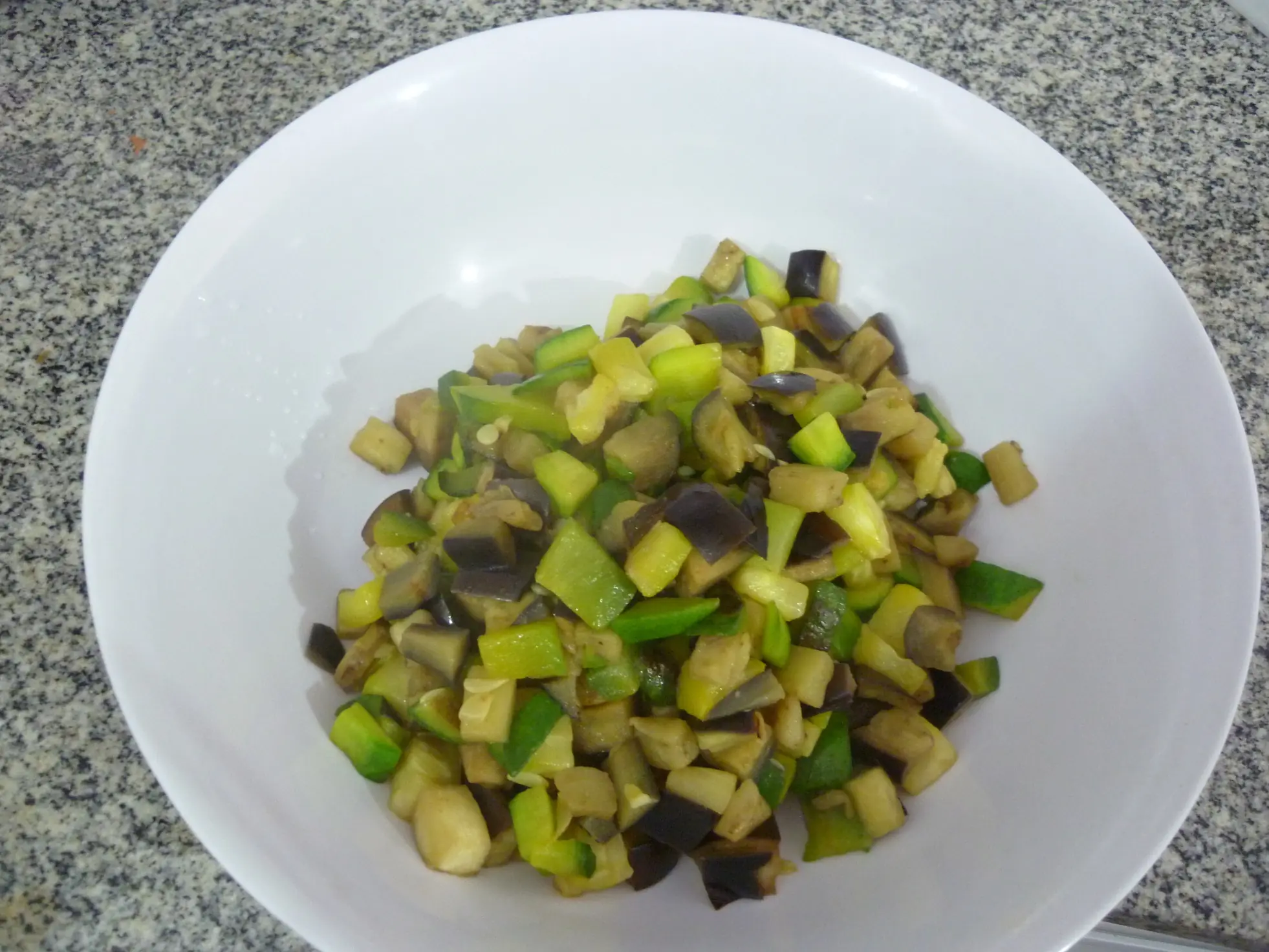 cena vegetariana light