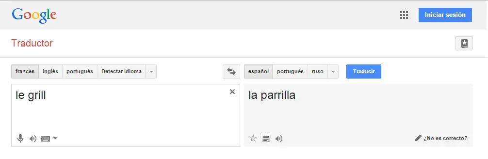 Le Grill? Que rayos es eso!?