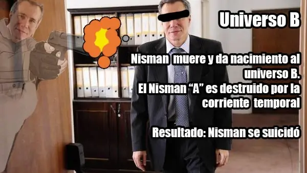 Según Fein ,Nisman murió por un Nisman del futuro alterno