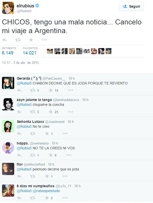 Elrubius nos emocionó a todos