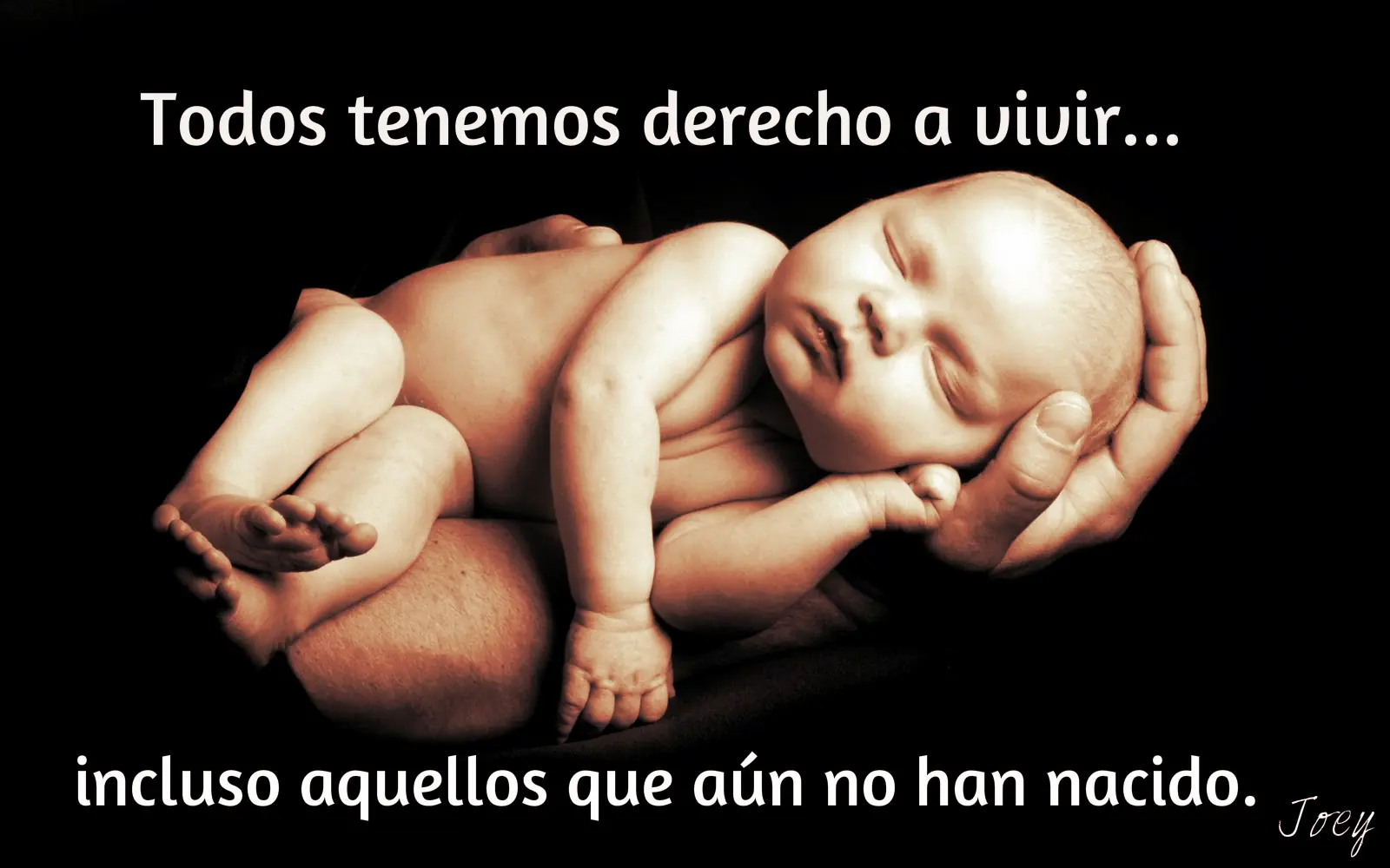 No al aborto, te explico por que