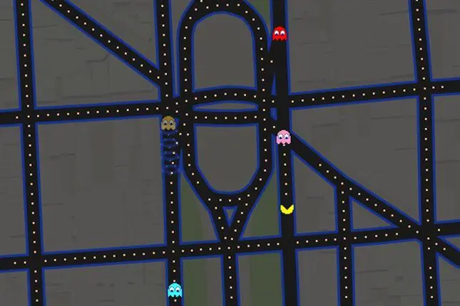 Cómo jugar al Pac-Man en el Google Maps