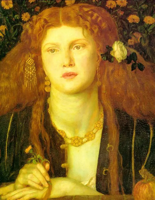 Dante Gabriel Rossetti simbolismo desde Inglaterra
