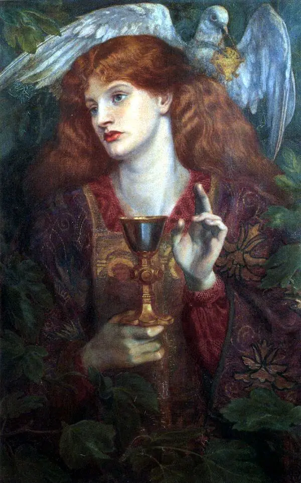 Dante Gabriel Rossetti simbolismo desde Inglaterra