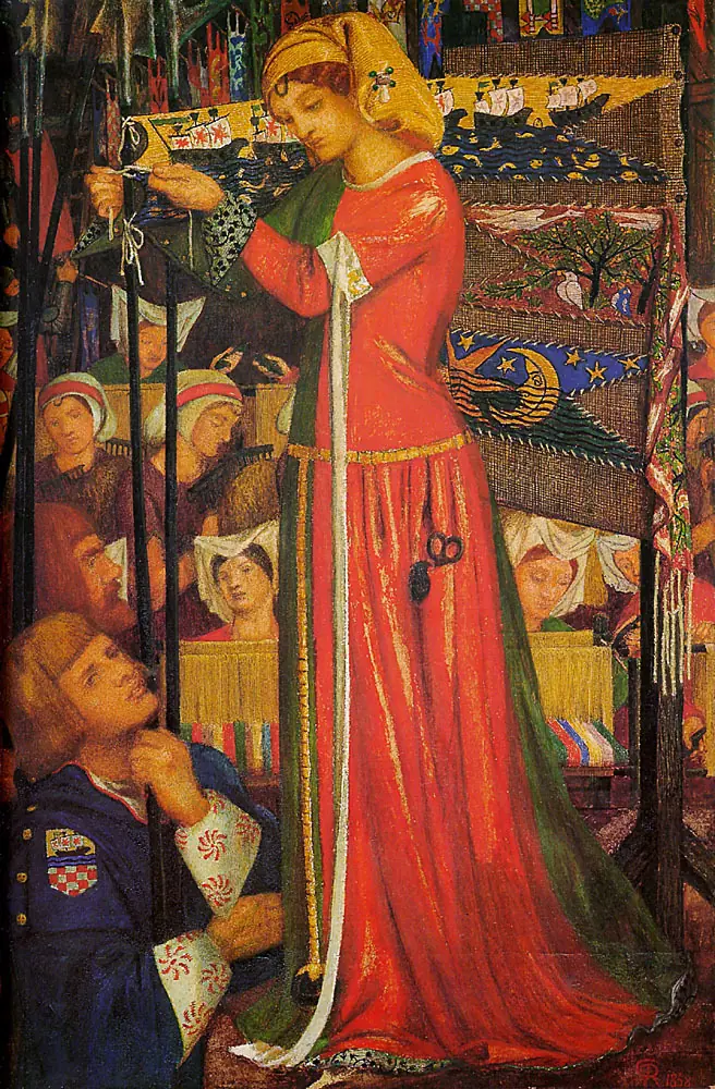 Dante Gabriel Rossetti simbolismo desde Inglaterra