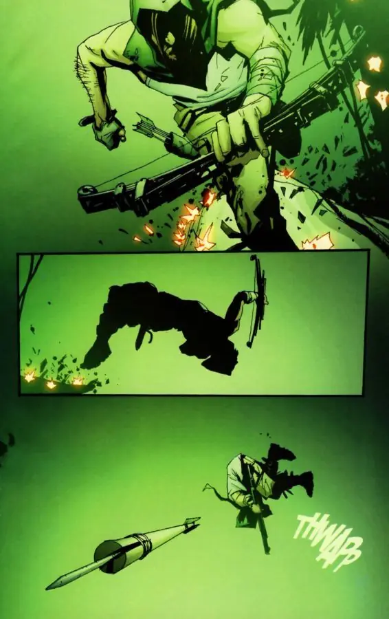 green arrow