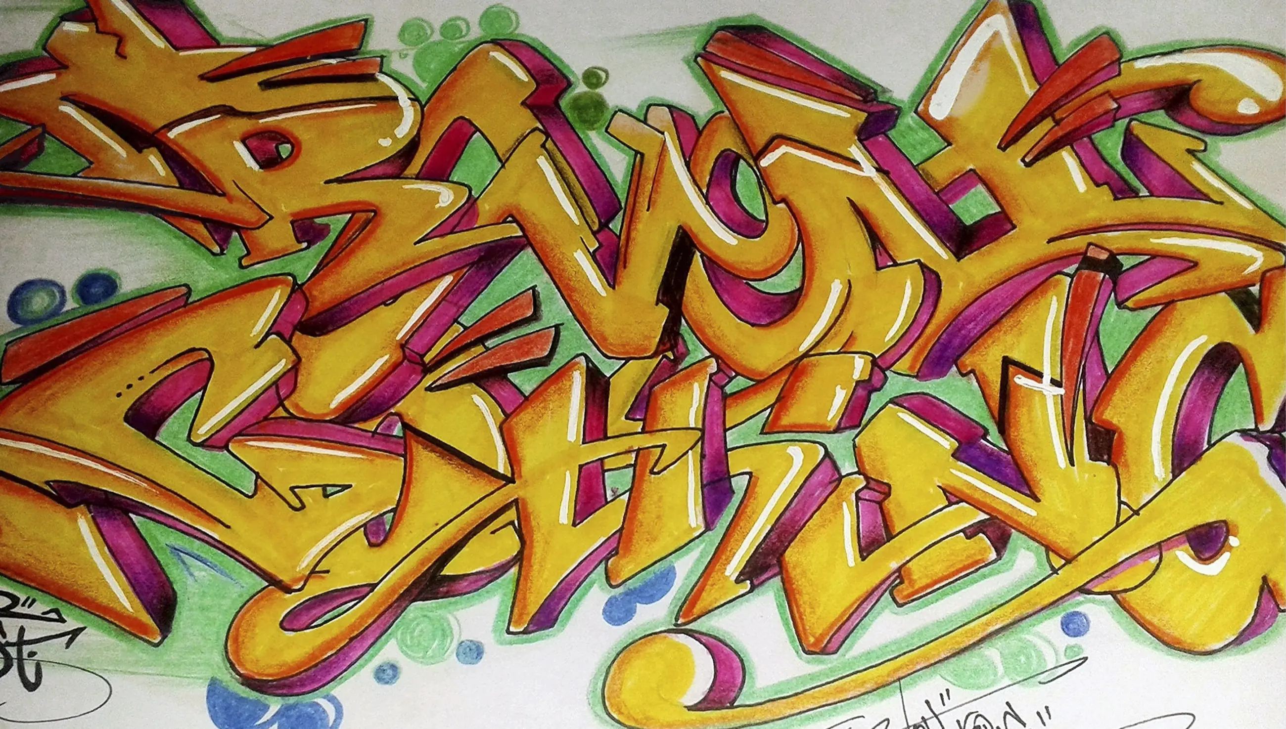 graffiti sketches black book