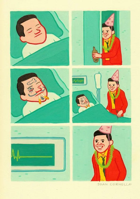 El curioso humor de Joan Cornellà