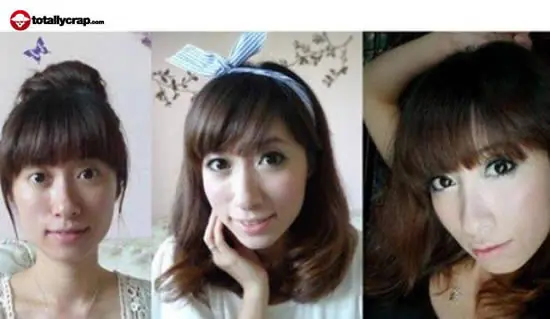 Asiáticas, un poco de maquillaje, algo de photoshop y... Asiáticas, un poco de maquillaje, algo de photoshop y...