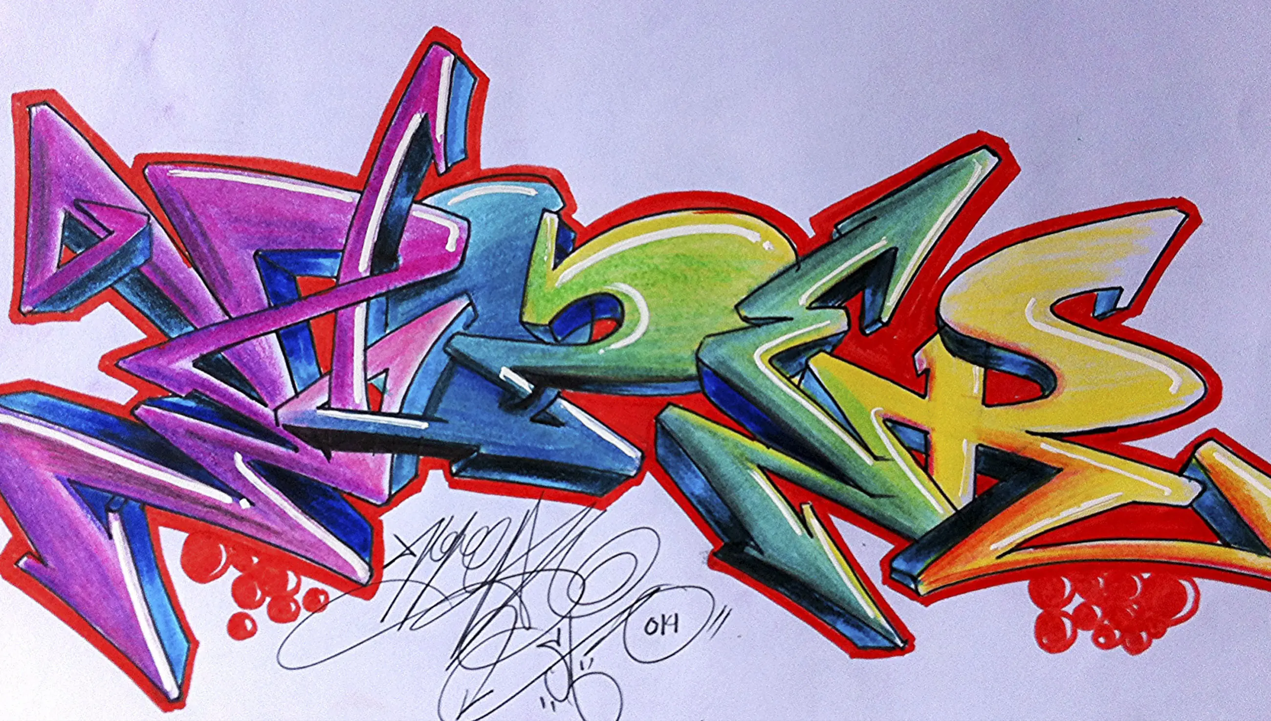 Bocetos graffiti - HOPeR