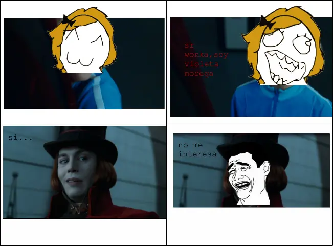 meme de charlie y la fabrica de chocolate