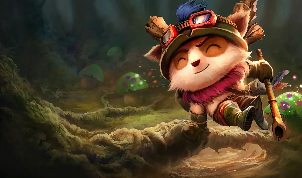 dibujando a teemo paso a paso