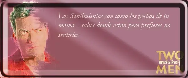 Charlie Harper, frases ;)