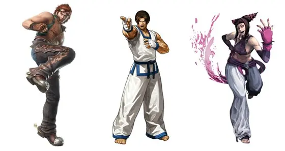 Estereotipos de los juegos de lucha