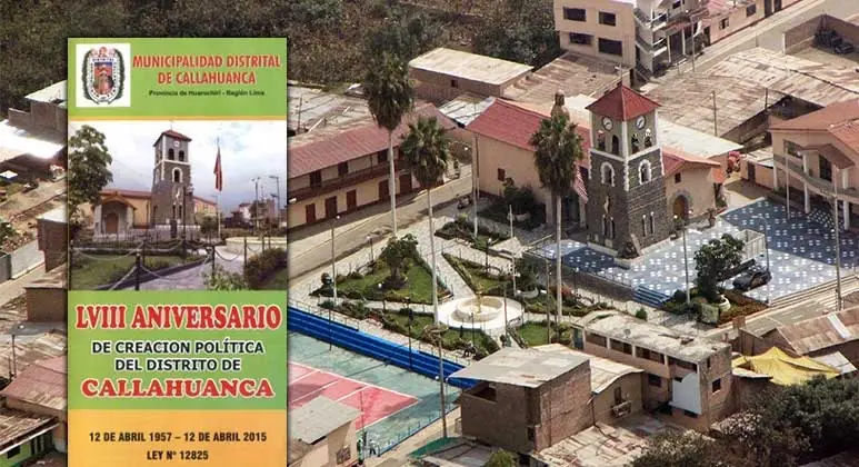 Callahuanca, Paraíso de la Chirimoya, celebra 58 aniversario