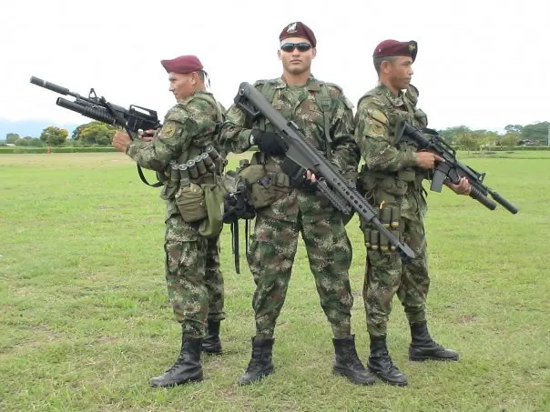 guerra en colombia
