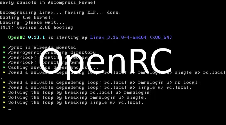 Instalar OpenRC en debian