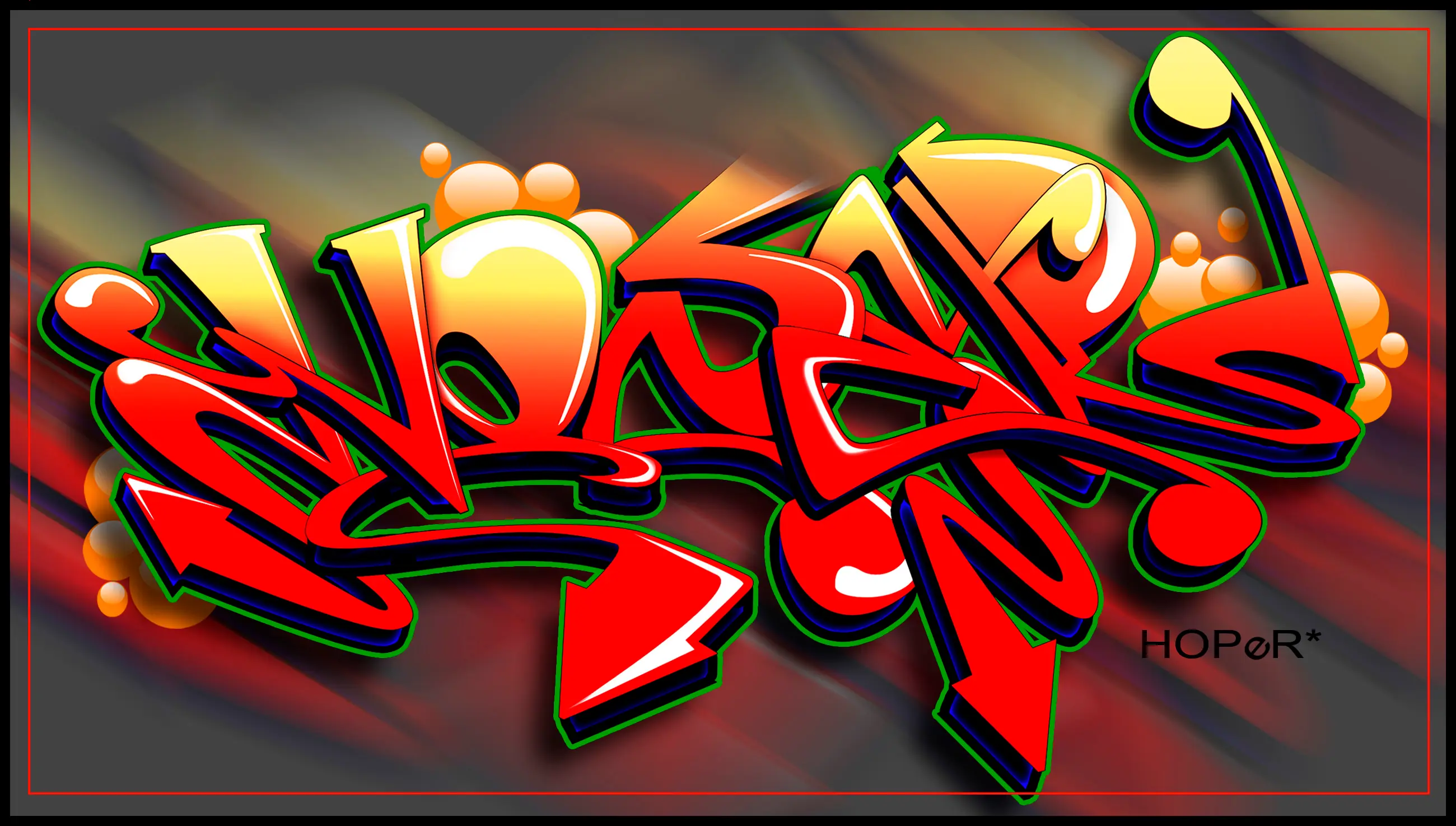 graffitis 3d
