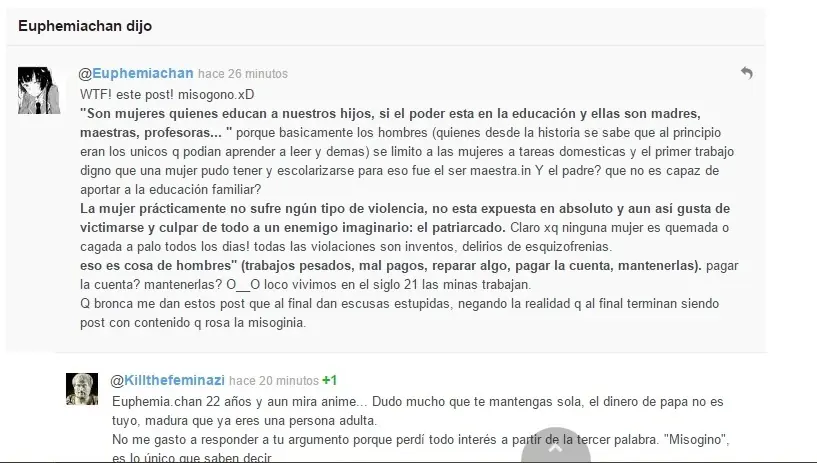 Desmintiendo el post "Vivimos en una sociedad matriarcal"