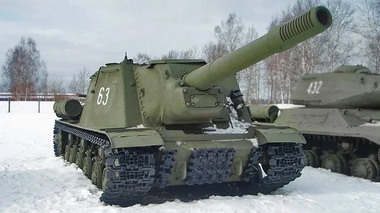 Piezas de artillería más destacadas del Ejército Rojo