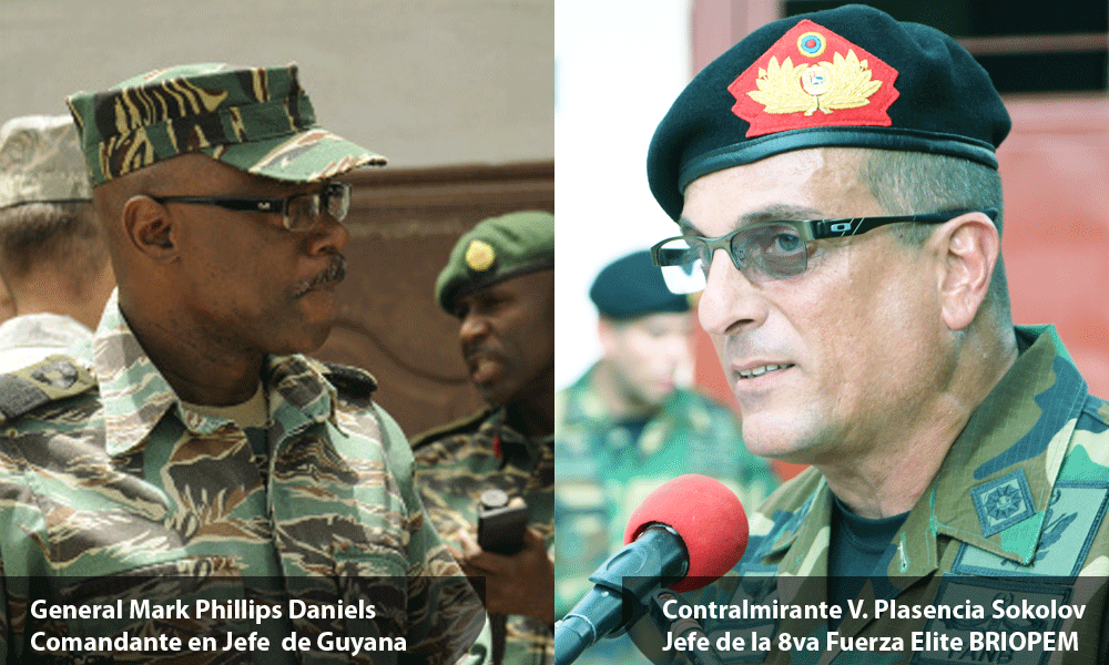 Guyana amenaza militar para Venezuela