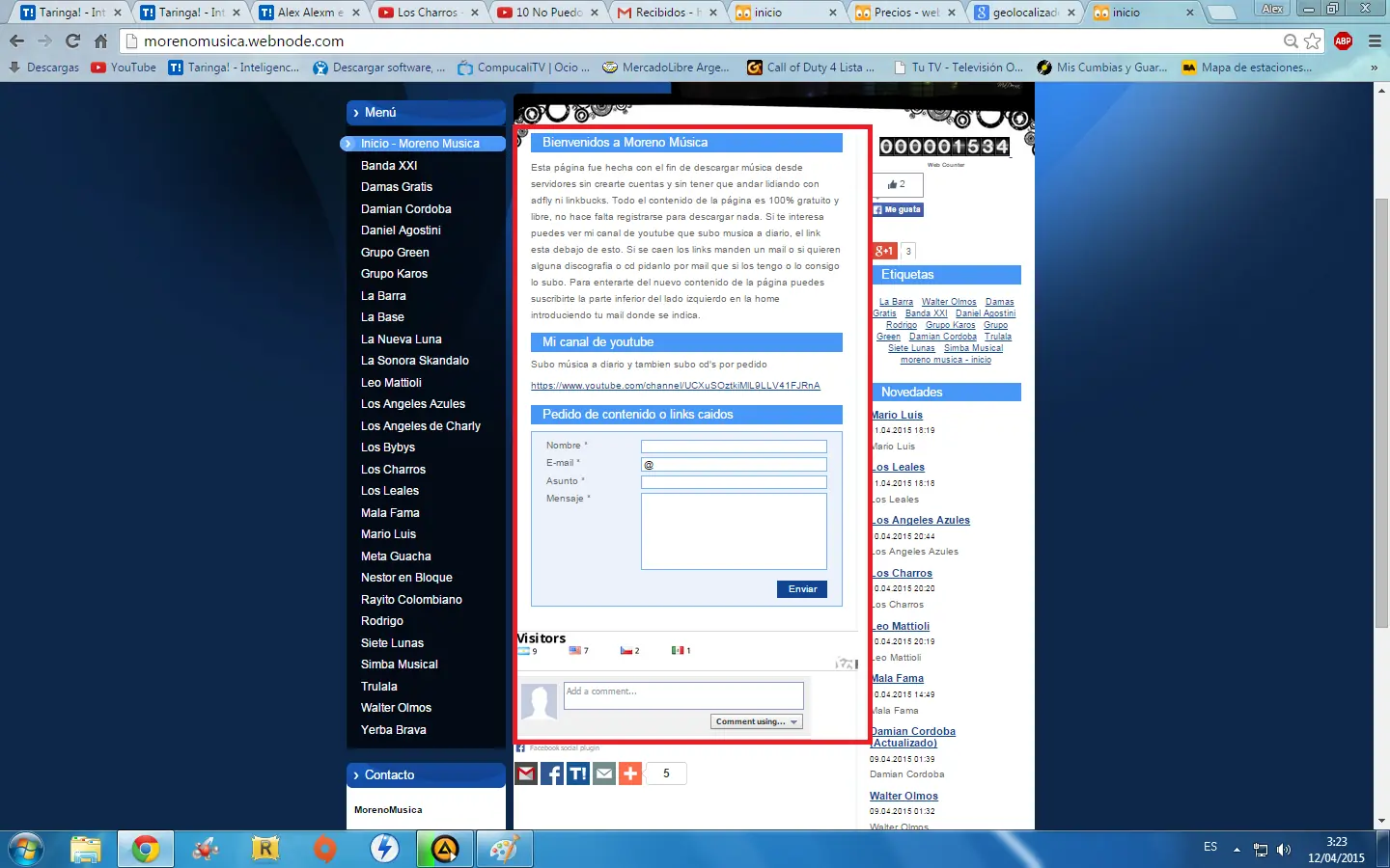 pagina web propia