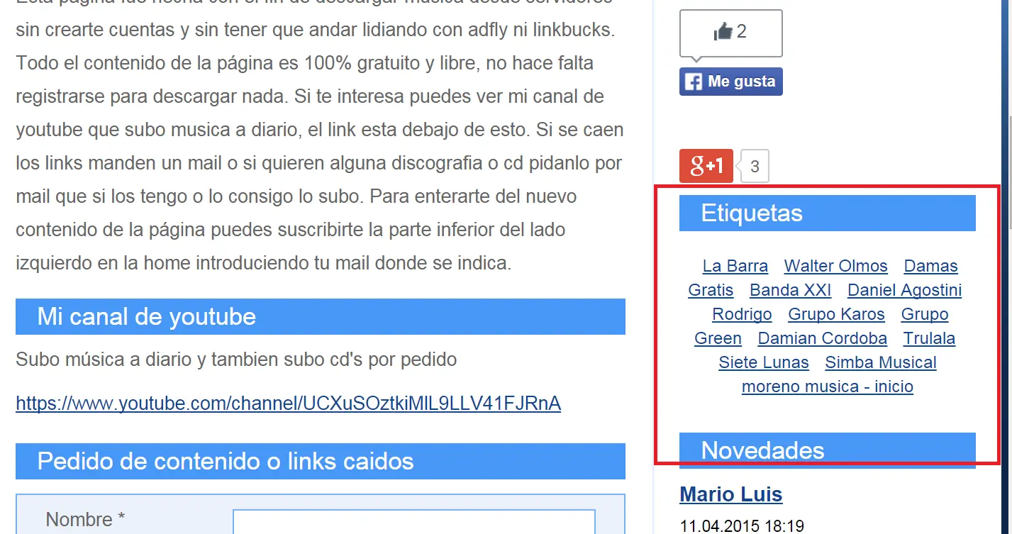 musica en mega