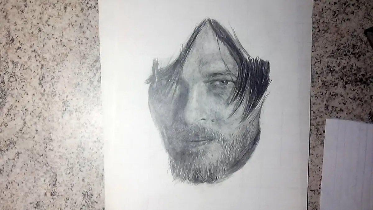 Dibujo de Daryl Dixon