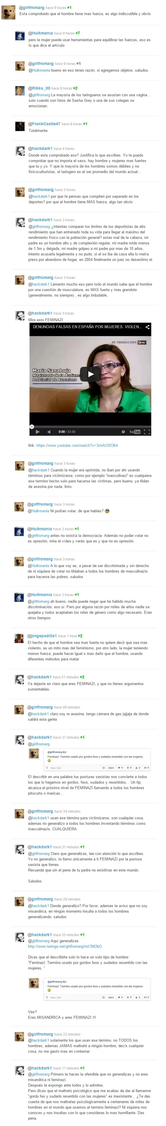 Gane una batalla a FEMINAZI y te lo cuento